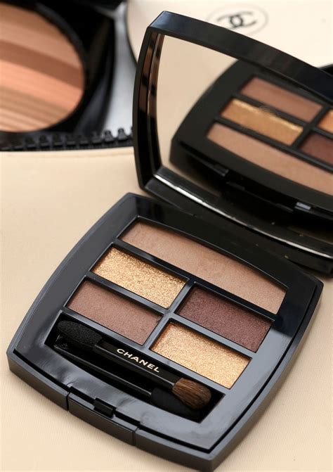 chanel blush eyeshadow palette|Chanel les beiges eyeshadow deep.